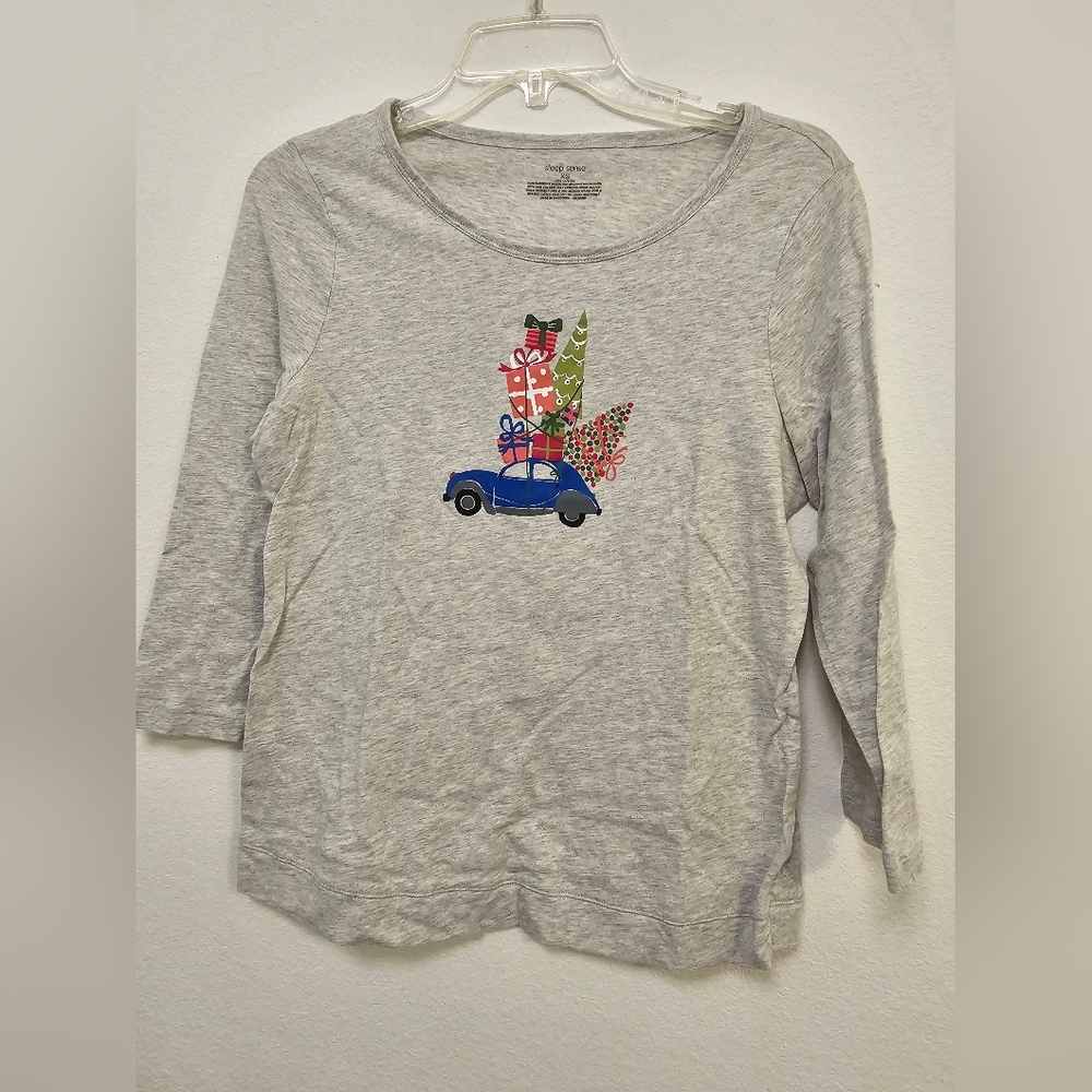 White long sleeve shirt